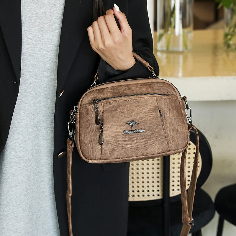 New Women Bags Trend nylon Messenger Handbag Multiple pockets Crossbody Bags Ladies High Quality Shoulder Bag Purses for Womens
