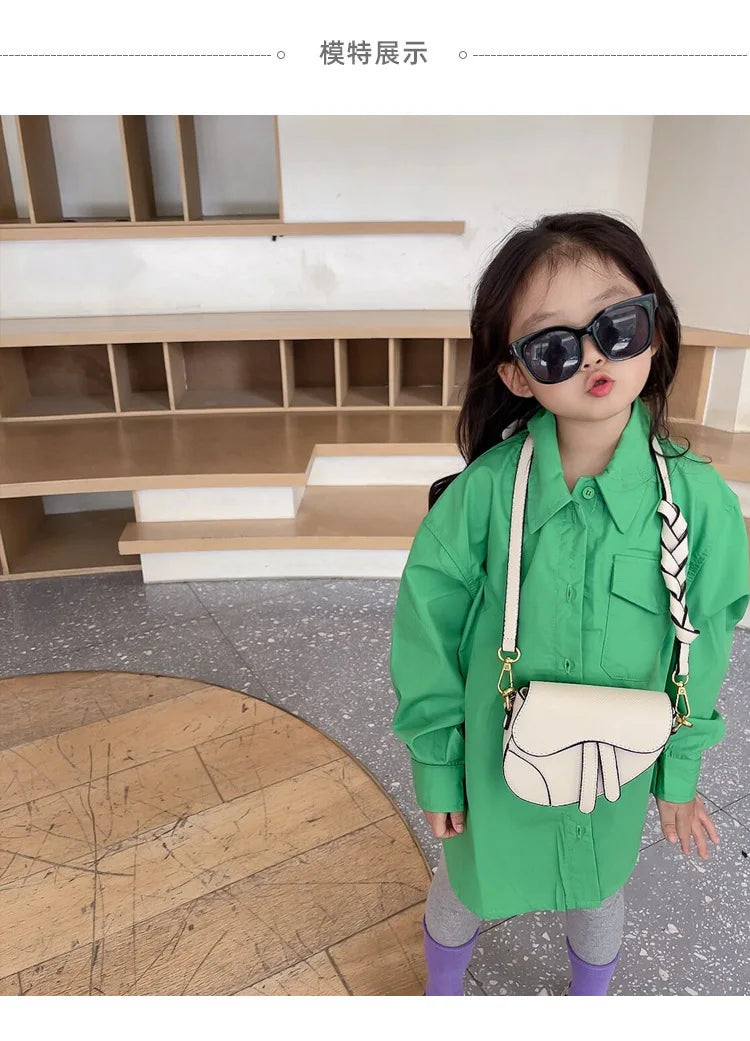 Children Messenger Bag Fashion Kids Bags for Girl Shoulder Bags Solid Children Backpack Mother Kids Mochila Сумка Через Плечо