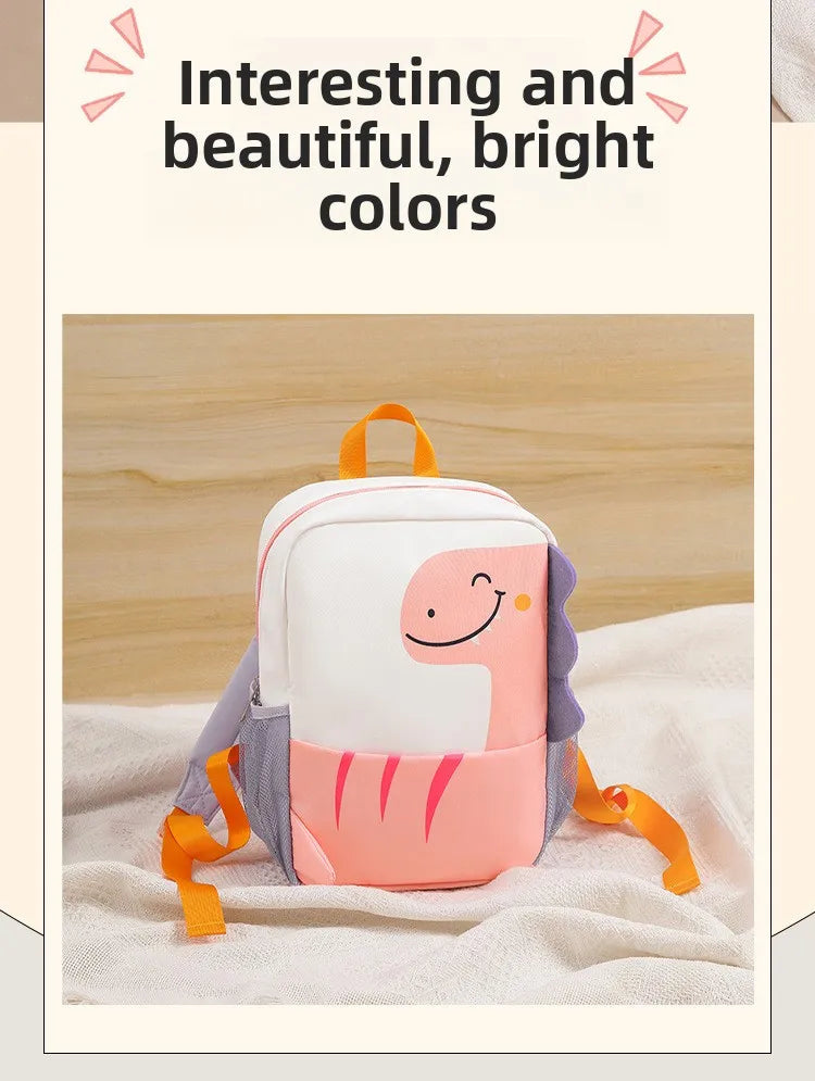 Cute Kids School Bags Kindergarten Preschool Bag Dinosaur Children Schoolbag 3-8 Years Old Cartoon Fashion Backpack for Girl Boy