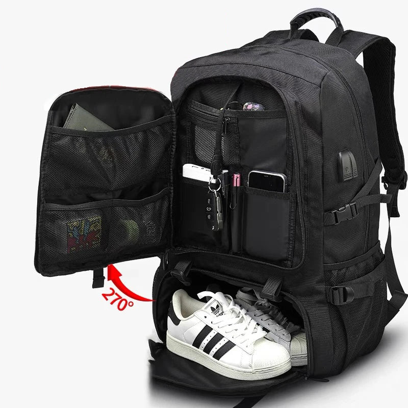 Men's Backpacks Travel Casual Sports Outdoor Duffel Bags Mountaineering Bags Waterproof School Bags