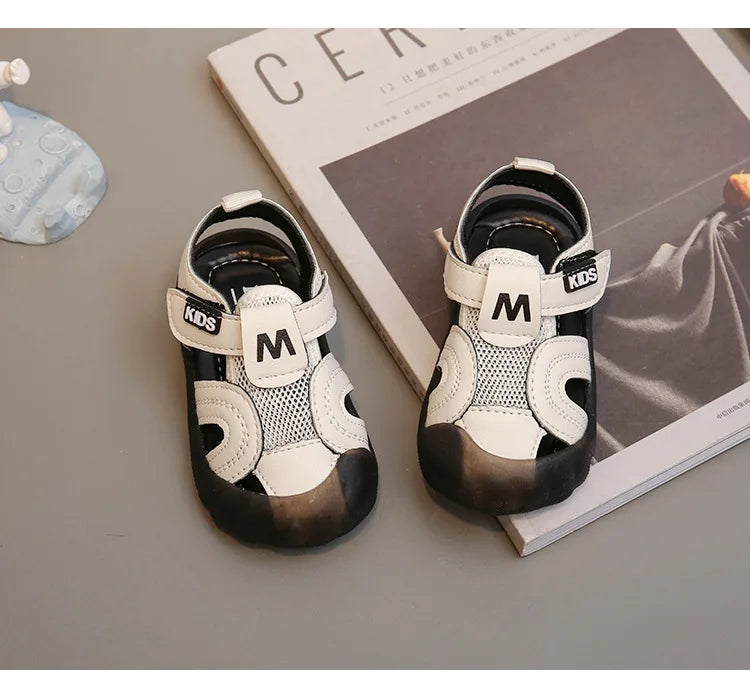 Boy Sandals 2026 summer New Baby Walking Shoes Soft Sole Girls' Sandals Mesh Shoes Children's Sandals Versatile Children's Shoes