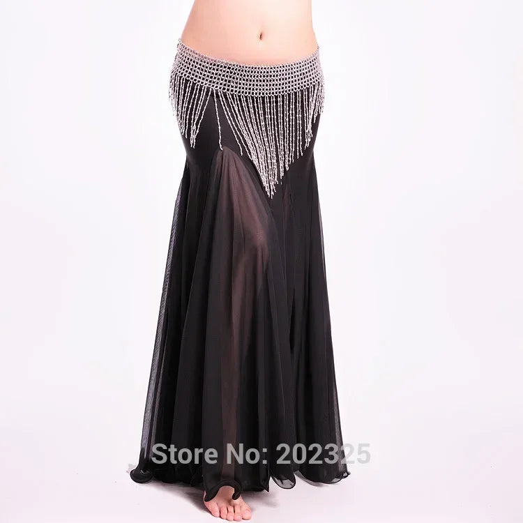 Maxi skirt women belly dance wear belly dance skirts belly costume clothes sexy dance skirt dancing dress