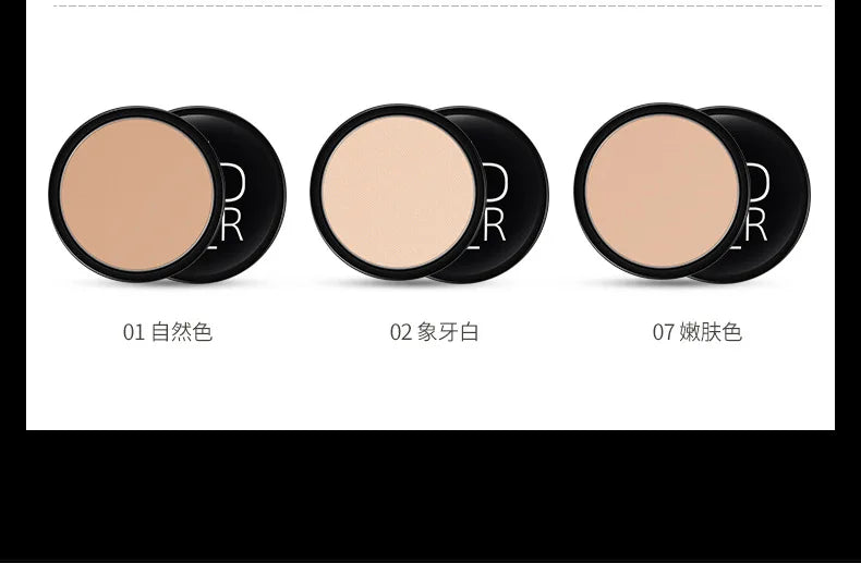 Velvet Face Makeup Powder Waterproof Loose Powder Soft Setting Up Finish Honey Control Make Oil Compact Powder Skin