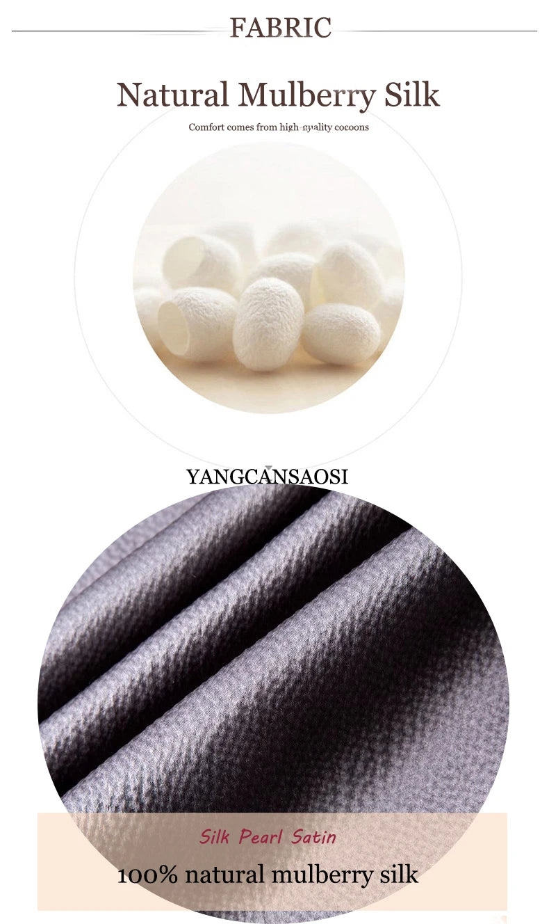 2025 Women's Summer New 100% Natural Mulberry Silk Pearl Satin Dark Grey Elegant Diagonal Cut Wrapped Hip Fishtail Skirt