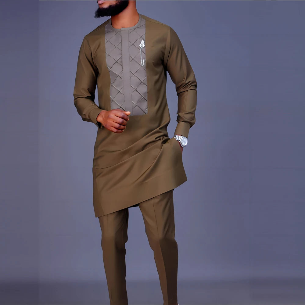 African clothes Bazin Riche men's suit casual vest Dashiki African Ankara vest African style clothing