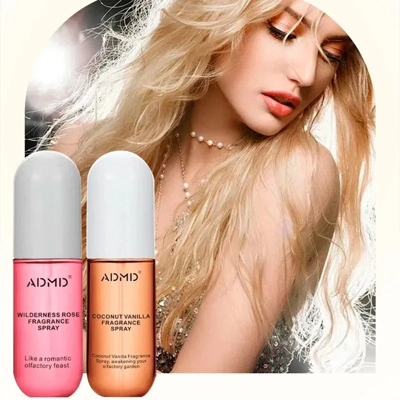 1PCS 2PCS Coconut Perfume Sprays – Dual-Use Hair & Body Freshener with Long-Lasting Aroma,Compact & Travel-Ready Fragrance Spray