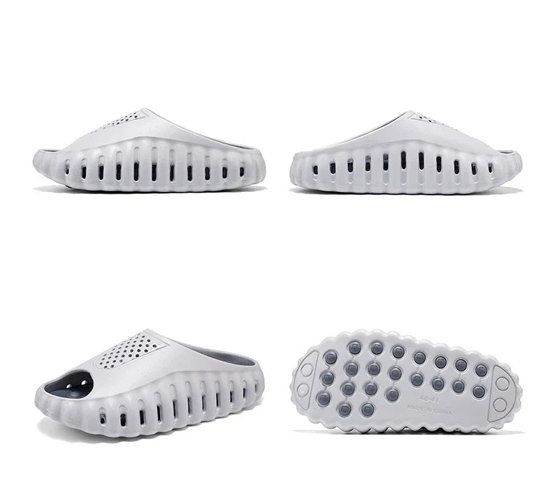 Spring Summer New Men's Massage Slippers Indoor Outdoor Sandals Beach Men Casual Shoes Comfortable Slides Male Home Slippers
