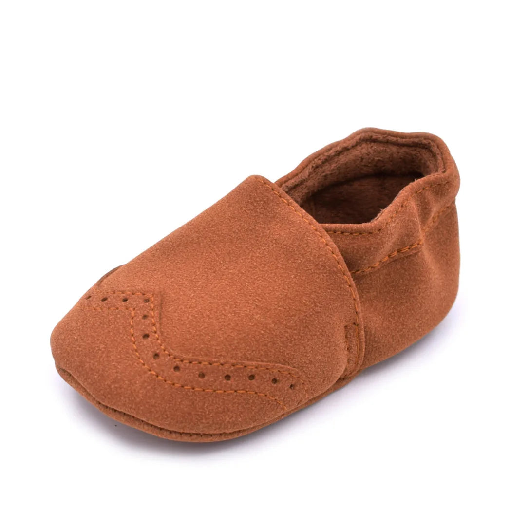 Baby Boy Girl Shoes Soft Leather Infant Toddler Baby First Walker Casual Anti-slip Toddler Baby Kids Crib Shoes -18 Months
