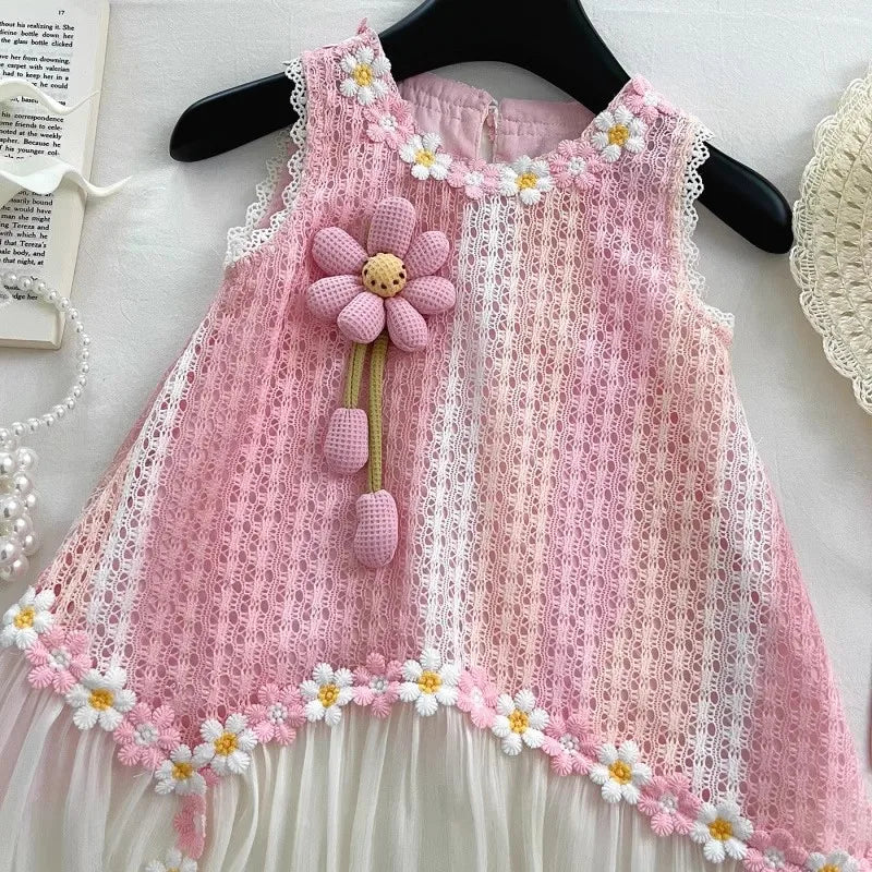 Summer Dress for Baby Girl & Toddler - New Style Thin Fashion Kids Clothing, Cute Casual Wear Party Dress for Kids Girl