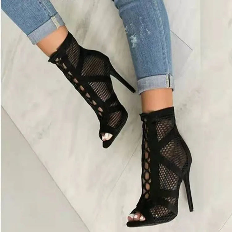 High Heels Women's Sandals New Open Toe Casual Latin Dance Shoes Girls' Ballroom Sandals Large High Heels Women's Shoes 250