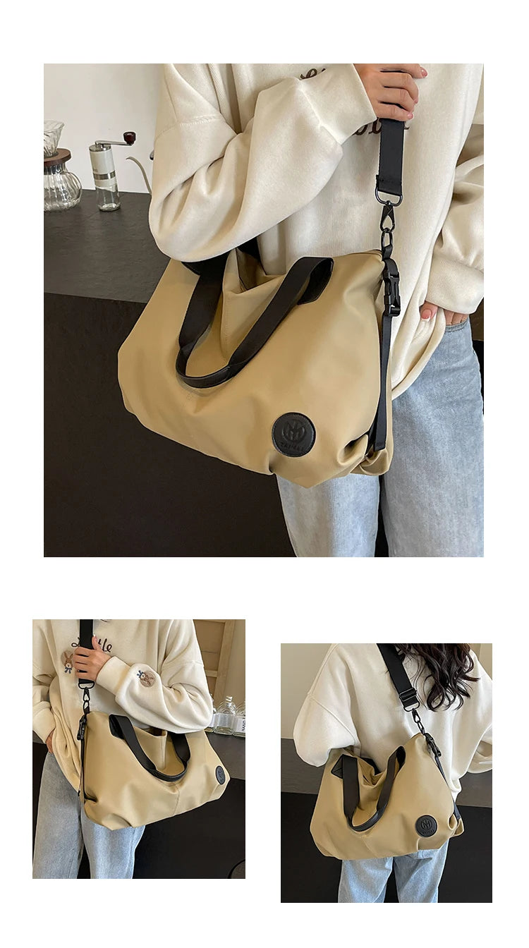 Ladies' shoulder bag custom logo travel bag shoulder bag crossbody luggage bag sports and fitness luggage bag personalized name