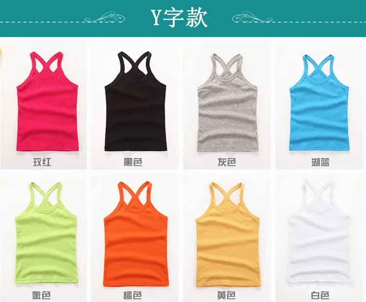 Kids Baby Boys Vests T-shirts Children Summer Vest Top Outfit Kid Boy Girl Solid Tops Clothes Cotton Tees Black Playsuits