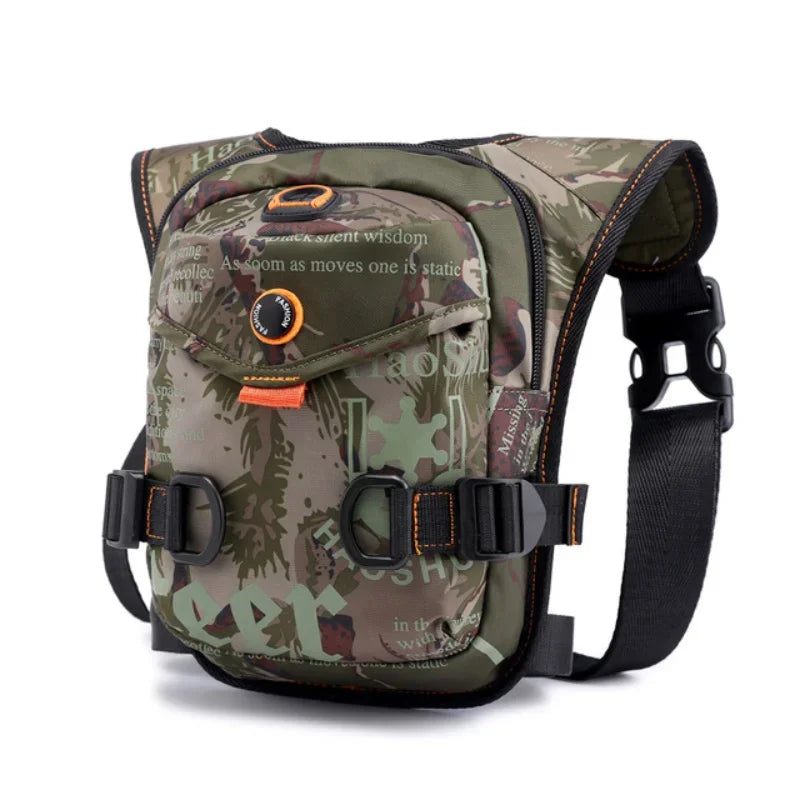 Running Bag Messenger Bag waterproof bags for men Riding Leg Bag Multi-Function Sports Men's Chest Bag Portable waist bag