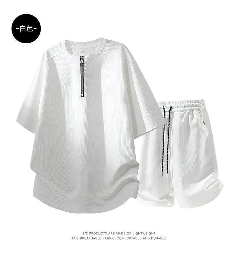 Summer 2026 New Short-sleeved Suit Men Graphic T Shirts Men Clothing Футболки Со Стразами Mens T Shirts