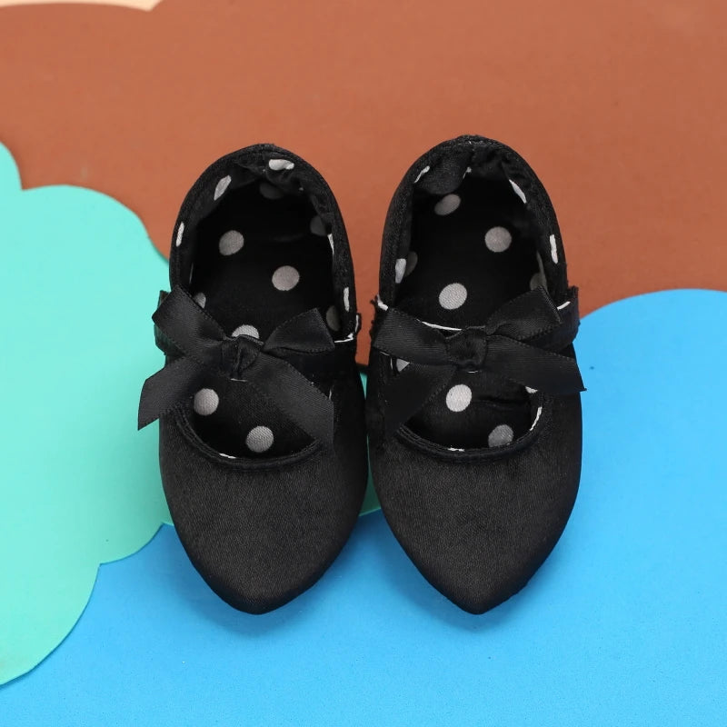 2026 New Infant Newborn Baby Girl High Heels Shoes Princess Bow First Birthday Party Shoes Photo Props Shoes 10CM / 10.5CM