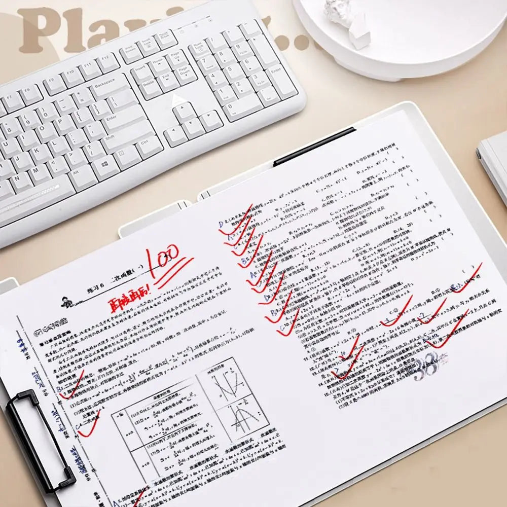 Briefcases Writing Pad A4 Board Clip Folder Memo Clip Waterproof File Clipboard Large Capacity A4 File Organizer Business