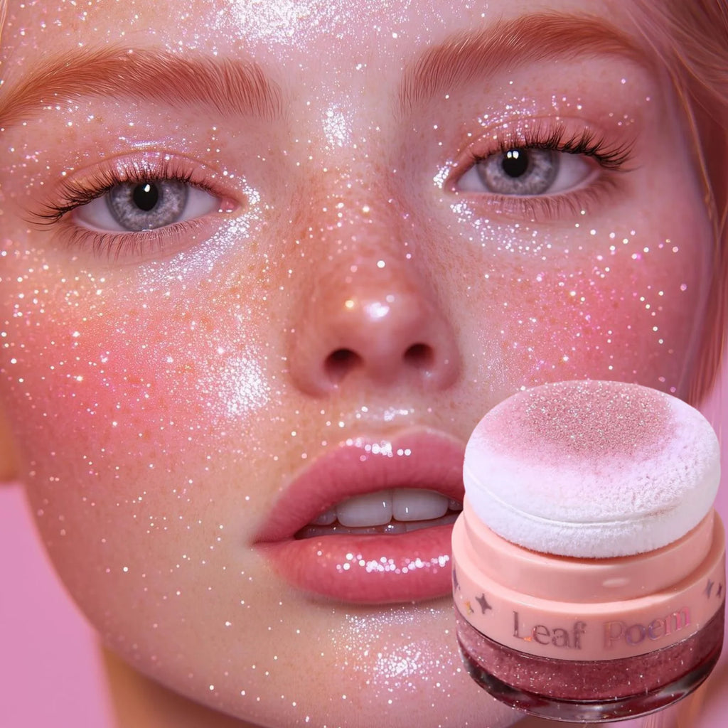 1PC Pearlescent Glitter, Fine Powder, Suitable for Hair/body/face, Highlight Powder, Blush Powder, Suitable for Music Festival