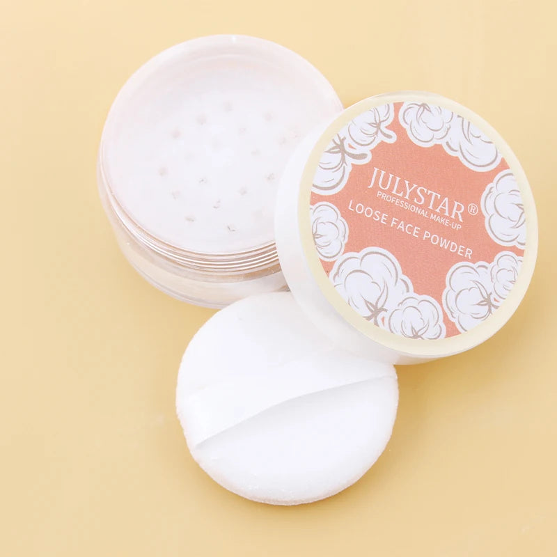 Mineral Face Powder Waterproof Oil Control Translucent Setting Powder High Coverage Makeup Fixer Powder Make-up For Women Makeup