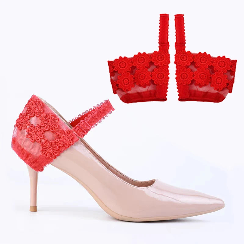 1Pair High Heels Bundle Shoelace Holding Loose Anti-skid Straps Women Elastic Shoe Laces Shoe Accessories Wholesale Dropshipping