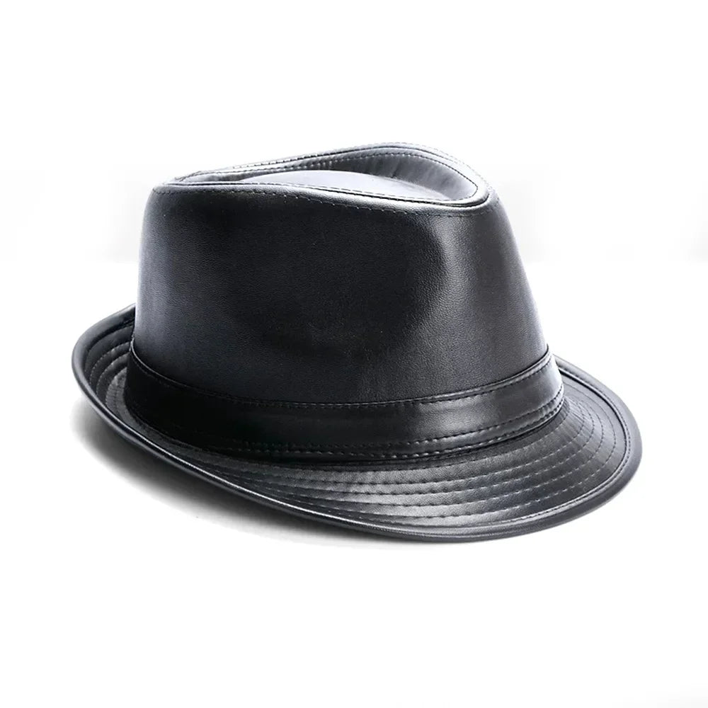 Men's and Women's Gentleman Hat Casual England Cowboy Hat Retro Warm Bowler Hat Jazz Cap Out Hundred with The Trend Cap