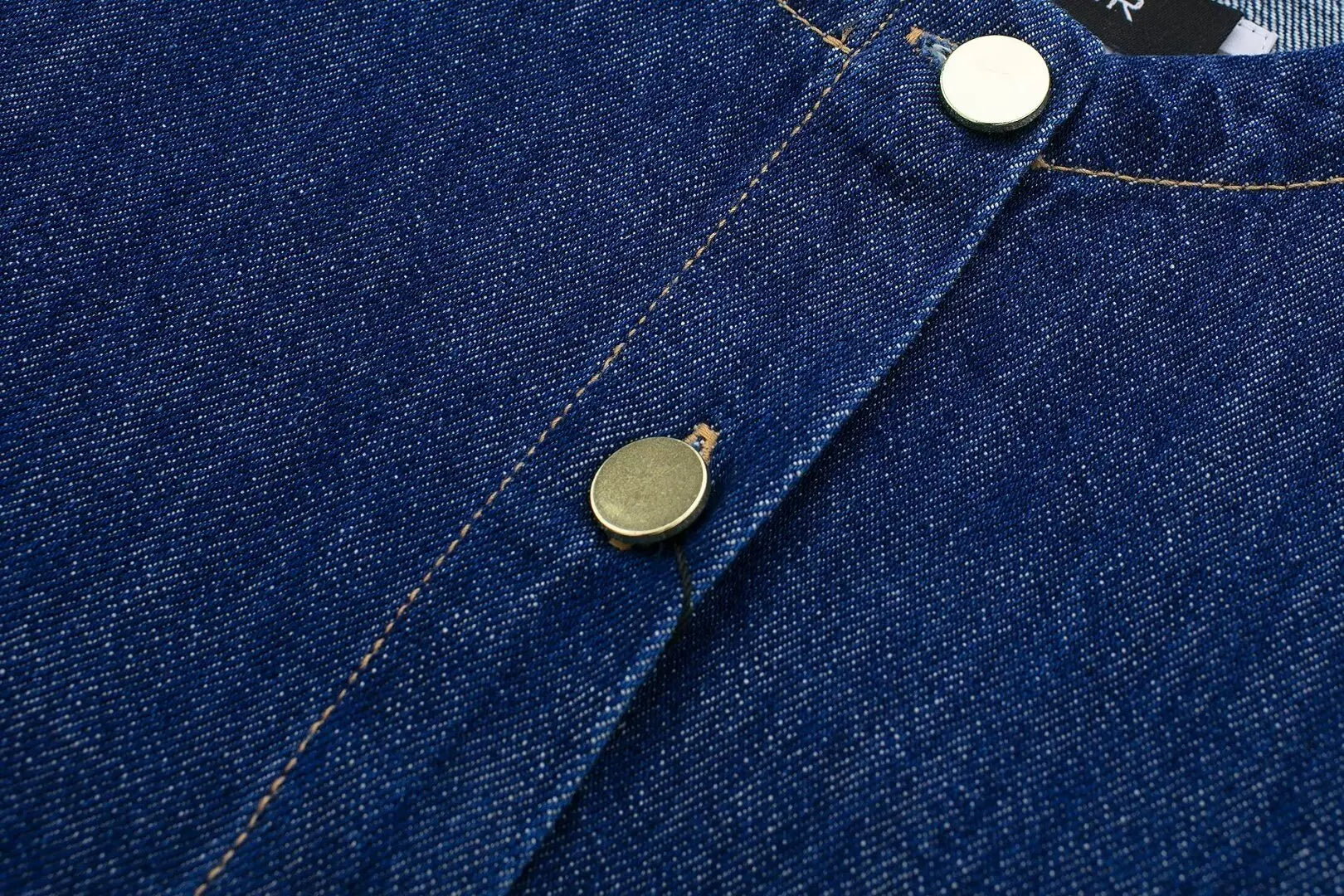 HH 2024 Spring Women 2 Piece Denim Trousers Suits Solid O Neck Coat Top + Pockets Elegant Female Straight Wide Leg Long Pant