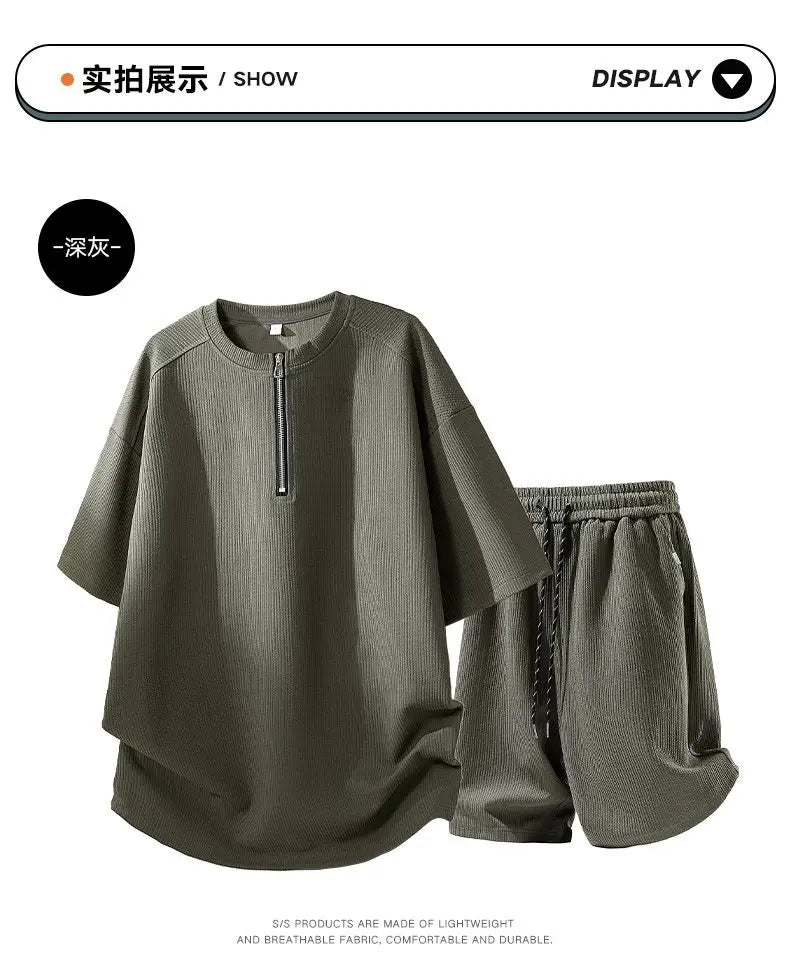 Summer 2026 New Short-sleeved Suit Men Graphic T Shirts Men Clothing Футболки Со Стразами Mens T Shirts