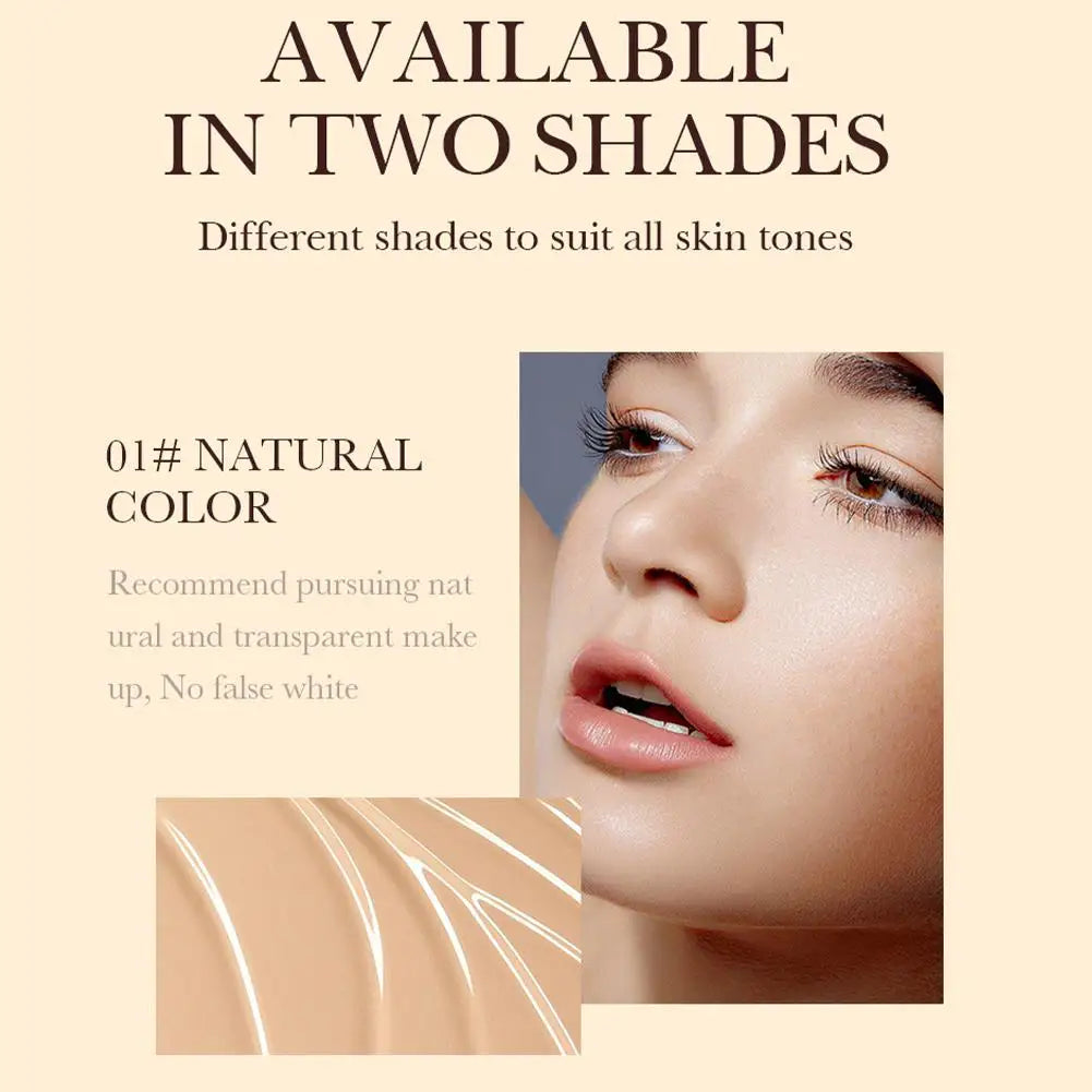 SPF50+ Gold Snail Sunscreen BB Cream Whitening Foundation Concealer Moisturizing Long Lasting Even Skin Tone Makeup Base Primer