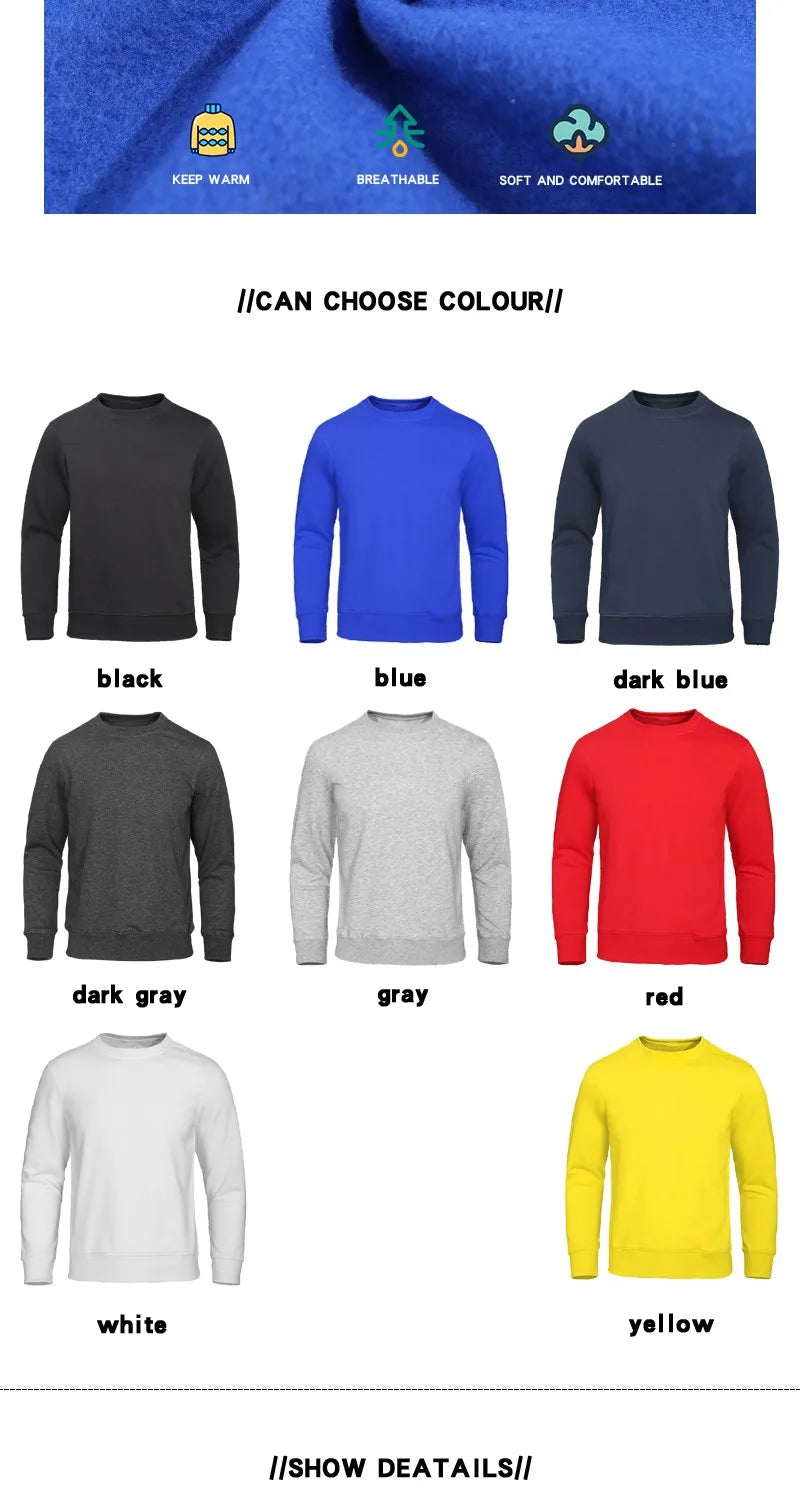 Basketball U S A Streetwear Printing Men Sweatshirt O-Neck Pullover Hoody Fashion Casual Clothing Loose Oversized Tracksuit Man