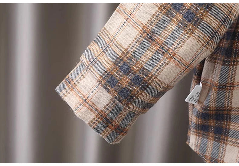 IENENS Kids Shirt Clothes Spring Thin Blouses Clothing Infant Boy Plaid Cotton Tops 1 2 3 4 Years Kids Long Sleeves Shirt
