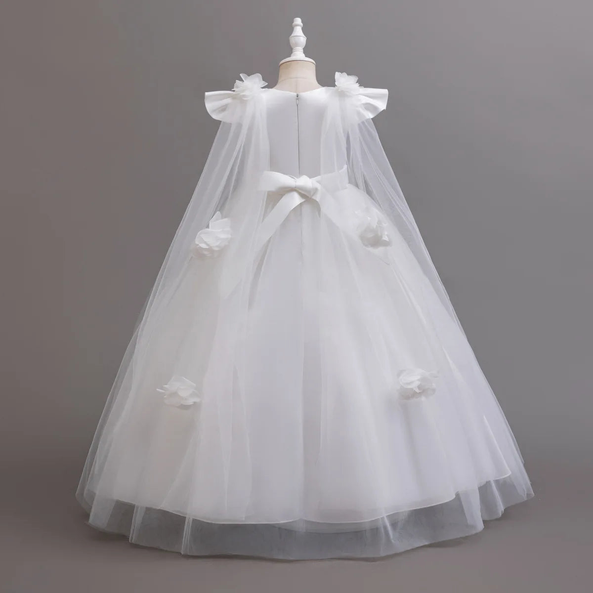 4-12 years old Dress up dance party girl dress tulle girl wedding dress elegant girl party dress kids Christmas dress