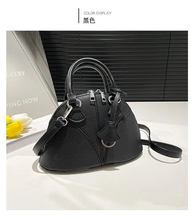 Luxury Unique Diaper Bag Shoulder Purse Ladies Trendy Design Minimalist Textured Original Square Satchel