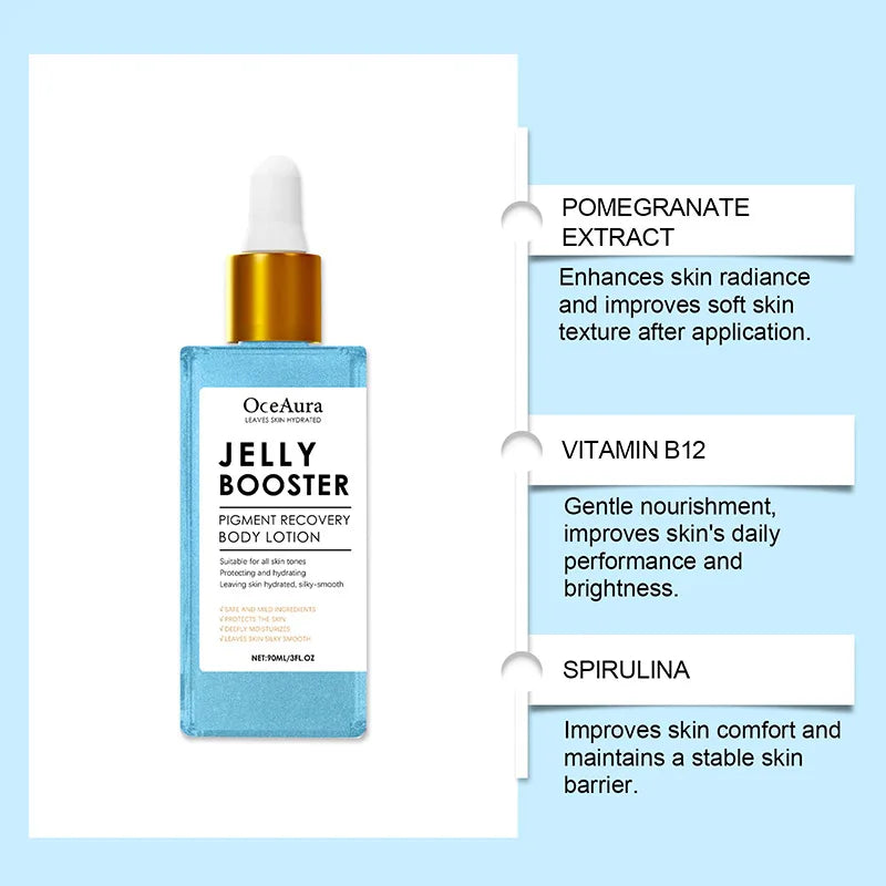 Jelly Booster Pigment Recovery Body Lotion Niacinamide Brightening Serum For Body, Lightweight Fast-absorbing Smooth Skin