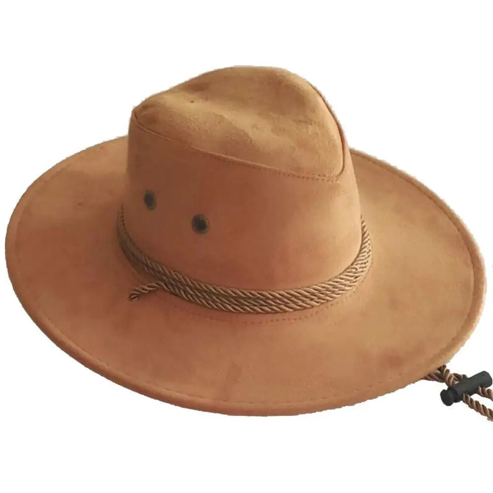 Color Men Western Cowboy Hat Big-edge Gentleman Cowgirl Jazz Gifts West Cowboy Hat For Men Color Mongolian Caps Costumes