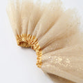 New girls bronzed half skirt children's skirt European and American children cute TUTU gauze skirt