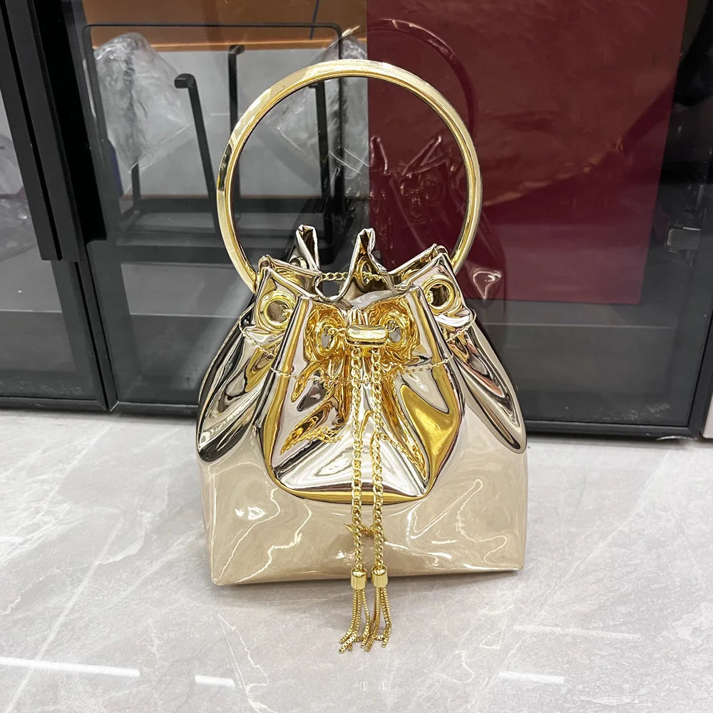 Women's bag Evening clutch Bag Purses and handbag luxury Designer Shoulder Bag bucket bag Purse female banquet payty bag