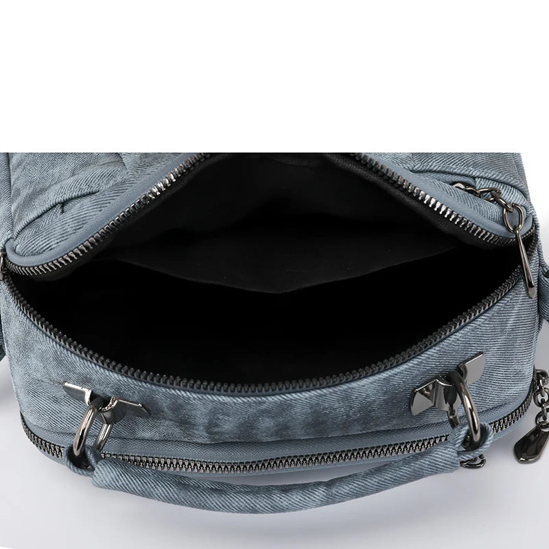 New Women Bags Trend nylon Messenger Handbag Multiple pockets Crossbody Bags Ladies High Quality Shoulder Bag Purses for Womens