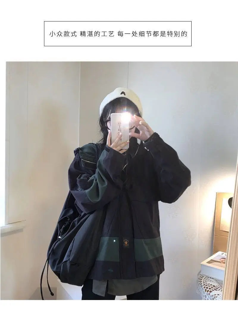 Women Bag New Nylon Bucket Fashion Solid Zipper SOFT Shoulder Bag Purses and Handbags Luxury Designer Black Tote Bag