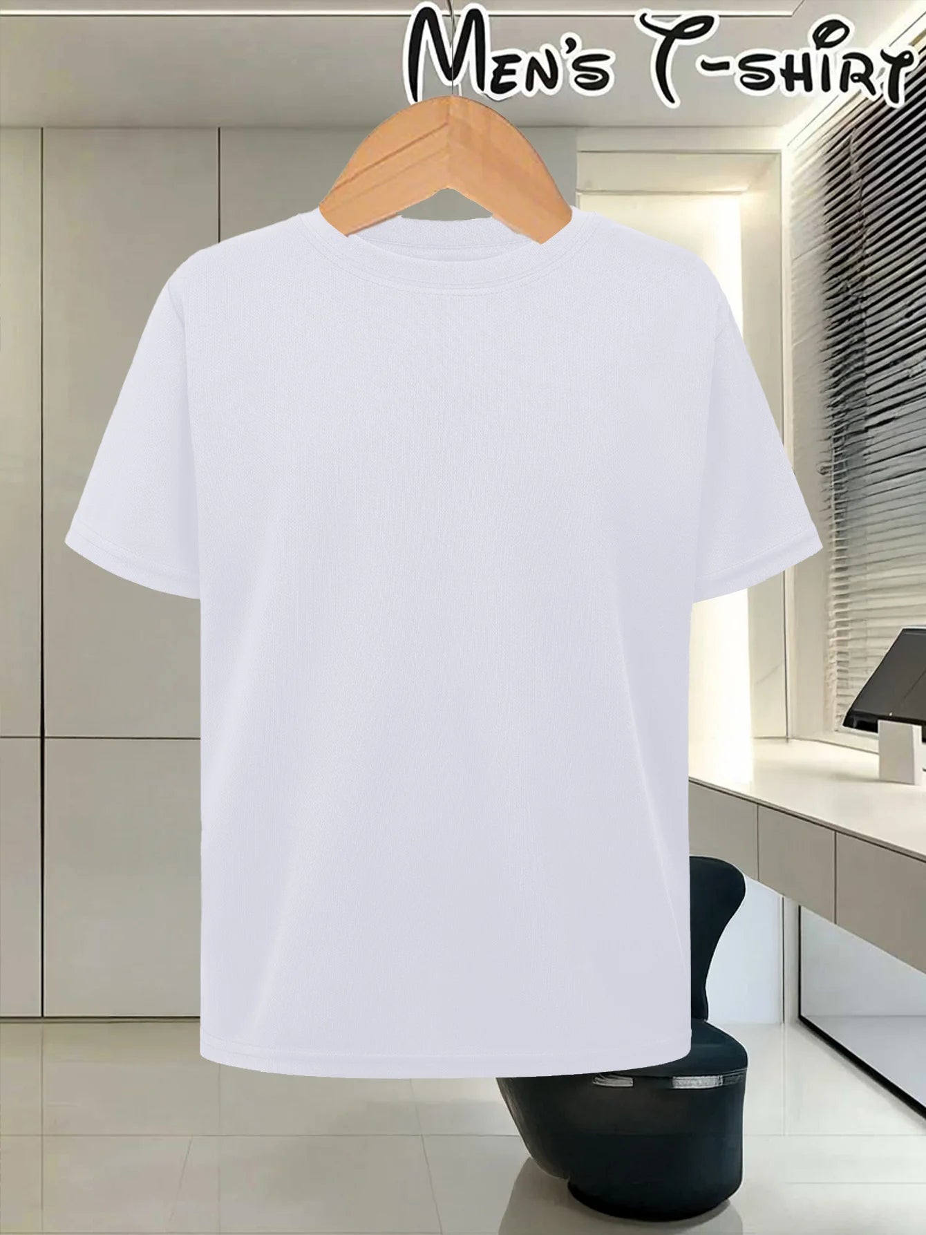 Men's T-shirt - Urban street style, comfortable and breathable, eye-catching print design, crew neck, summer short sleeves
