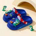 New summer children's sandals for boys and girls aged 3 to 12, cute bear, anti-slip, headband, double-wear children's slippers