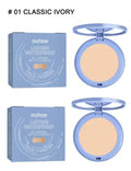 Face Setting Powder Oil Control Invisible Pores Waterproof Matte Breathable Increase Luster Long Lasting Natural Setting Powder