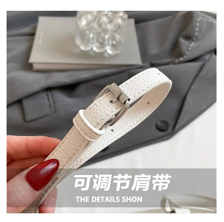 Luxury Unique Diaper Bag Shoulder Purse Ladies Trendy Design Minimalist Textured Original Square Satchel