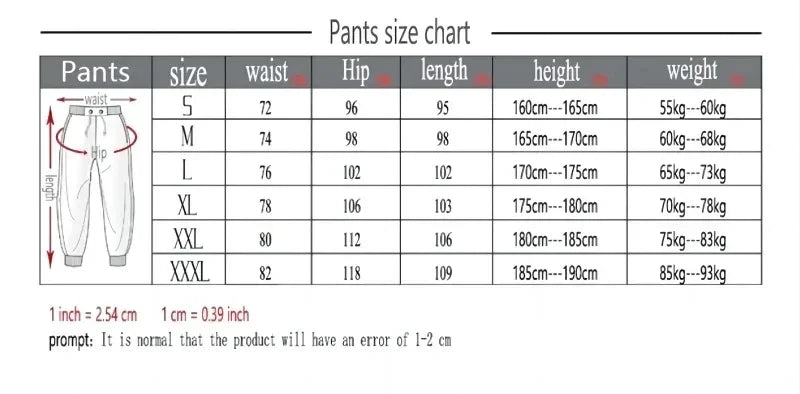 Men's fashionable casual sportswear set - A stylish two-piece outfit that can be paired with a top to complete a man's look.