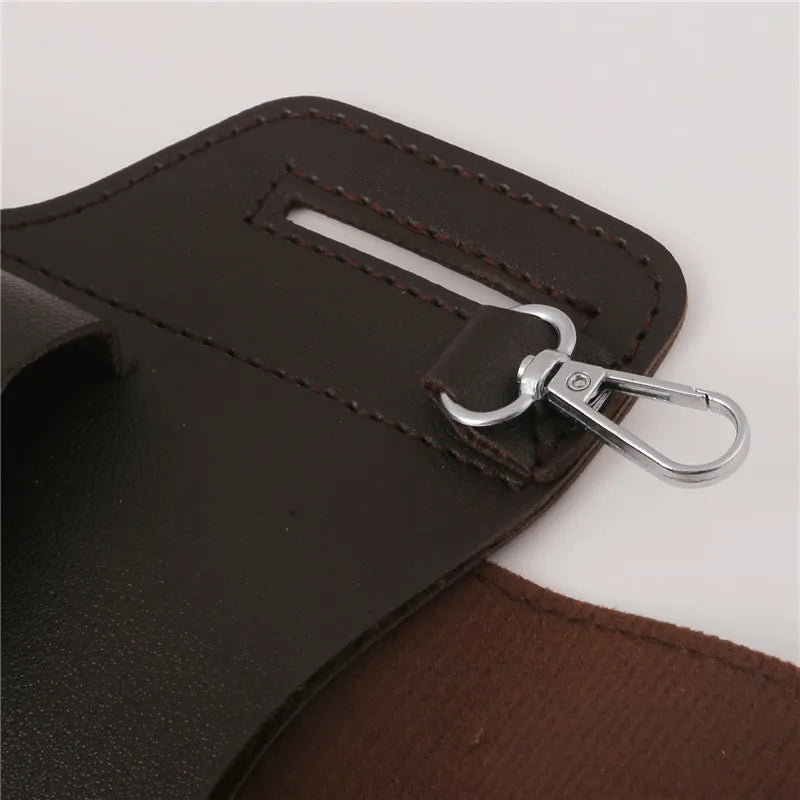 Phone Belt Bag For Men Bags Cell Phone Loop Holster Phone Pouch Wallet High Quality Multifunctional PU Leather Phone Case