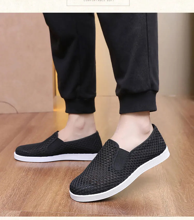 Men's Casual Sneakers Summer Breathable Mesh Lightweight Cheap Free Shipping Shoes