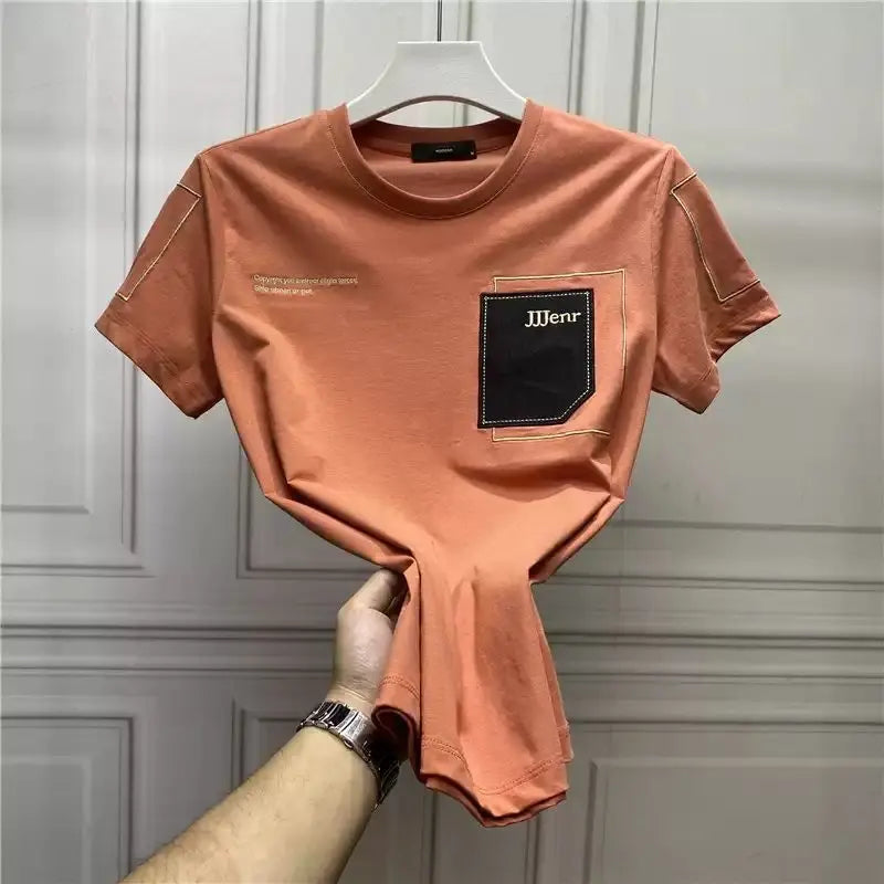Men's T-shirt Streetwear Man Tee Shirts Top Clothes Aesthetic Heather Polyester Cool Goth Grunge Casual Funny Original Music Xl