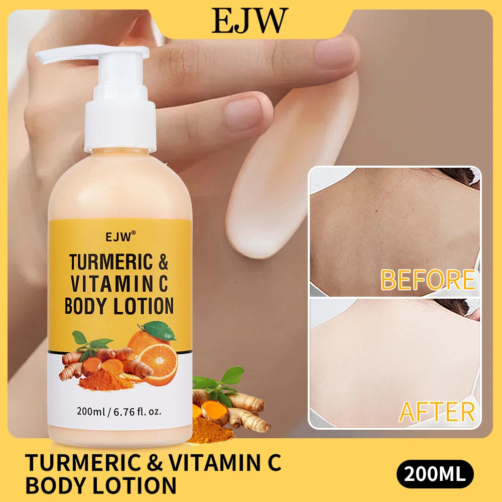 Turmeric Brightening Body Wash | Gentle Shower Gel for Uneven Skin |  Deep Cleansing, Hydrating Formula | Body Scrub