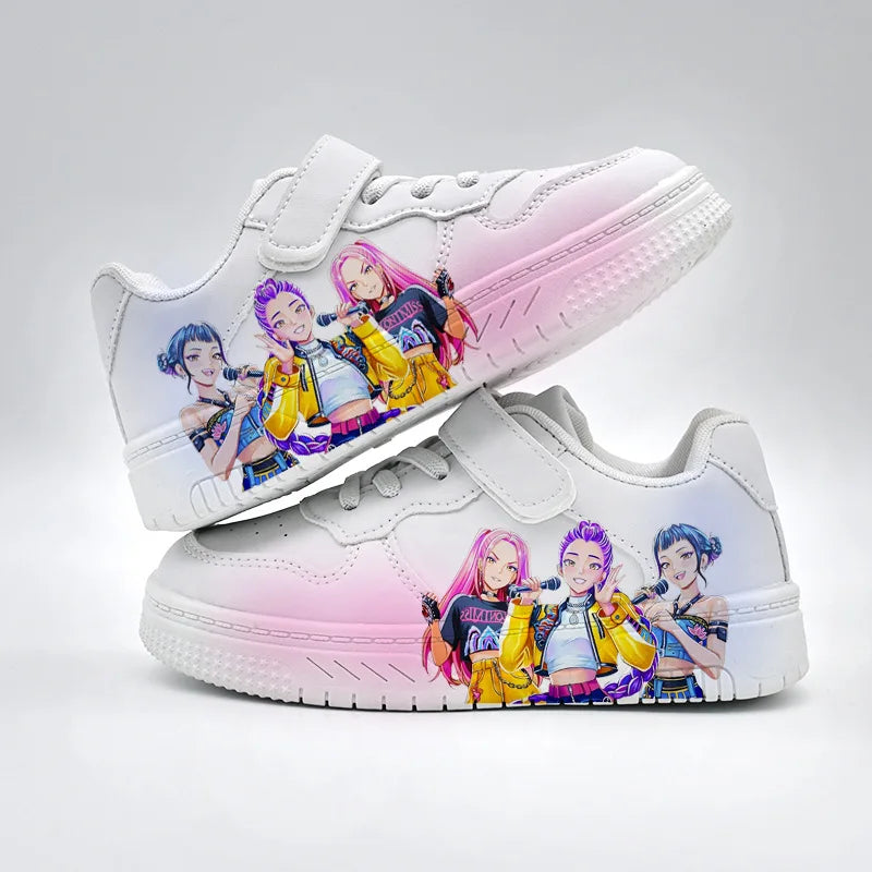 2026 Children's Fashion Casual Shoes Kids Student New Design  White Sport Shoes Boys Girls Anti-slip Outdoor Breathable Sneakers