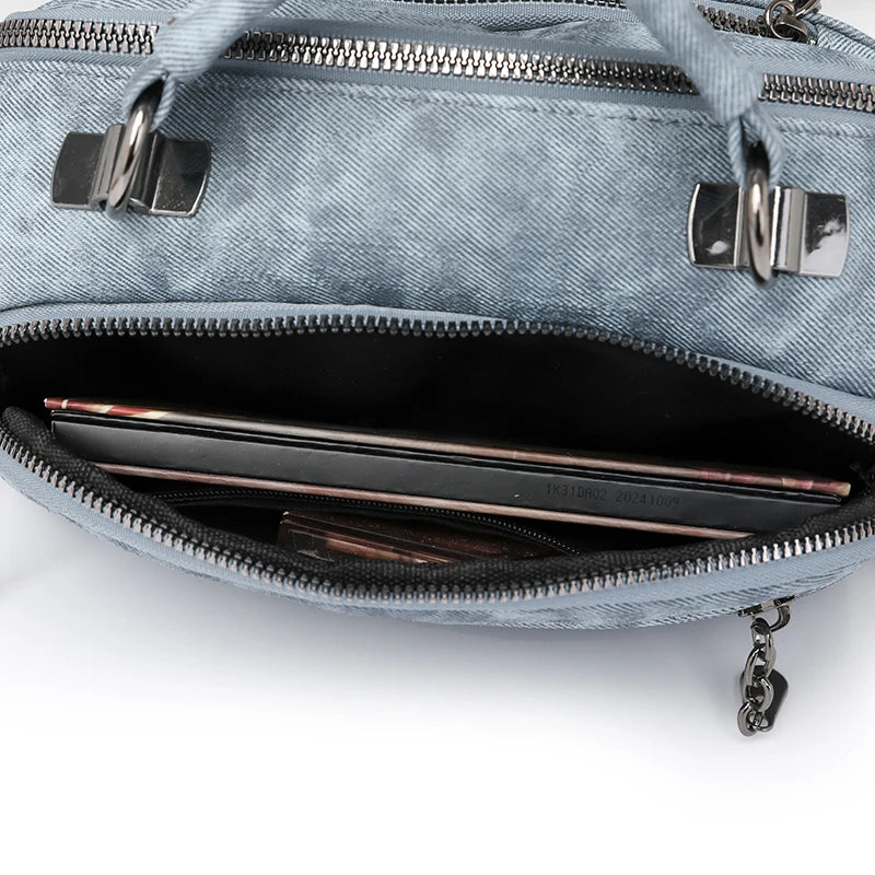 New Women Bags Trend nylon Messenger Handbag Multiple pockets Crossbody Bags Ladies High Quality Shoulder Bag Purses for Womens