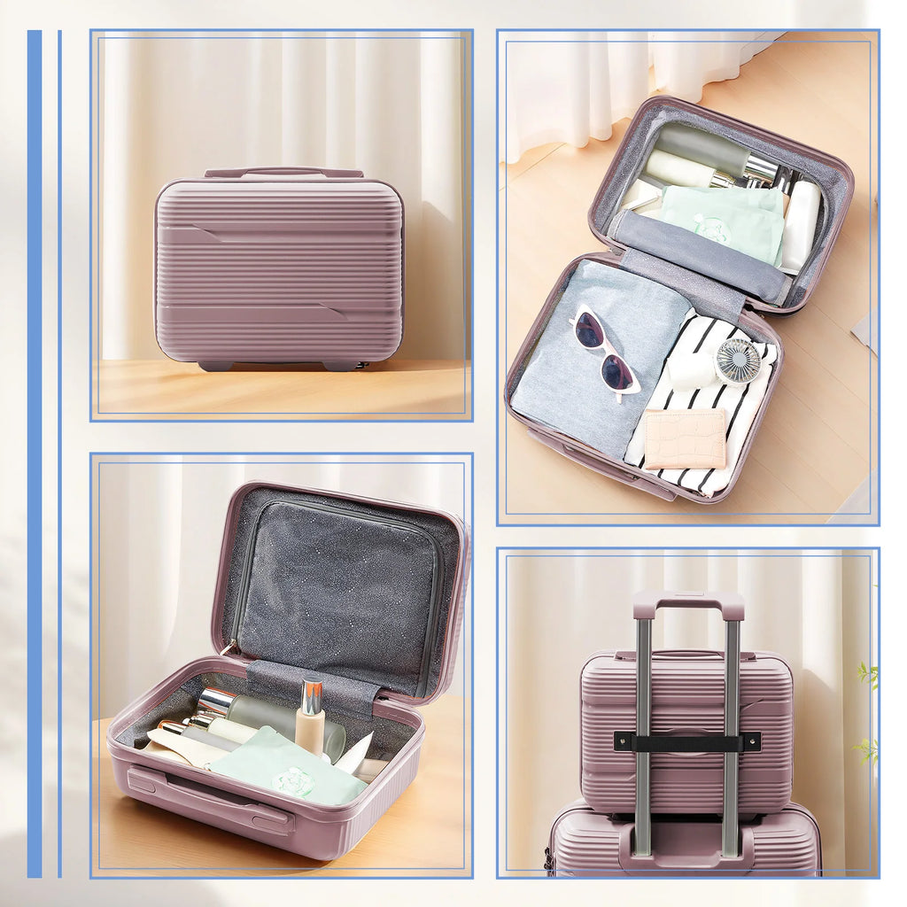 Travel Suitcase set 3 Piece Rolling Carry on Luggage Set Women Men Trolley Case Backpack Boarding Cabin Suitcase Wheels 20 24''