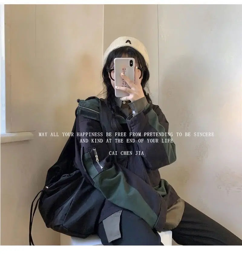 Women Bag New Nylon Bucket Fashion Solid Zipper SOFT Shoulder Bag Purses and Handbags Luxury Designer Black Tote Bag